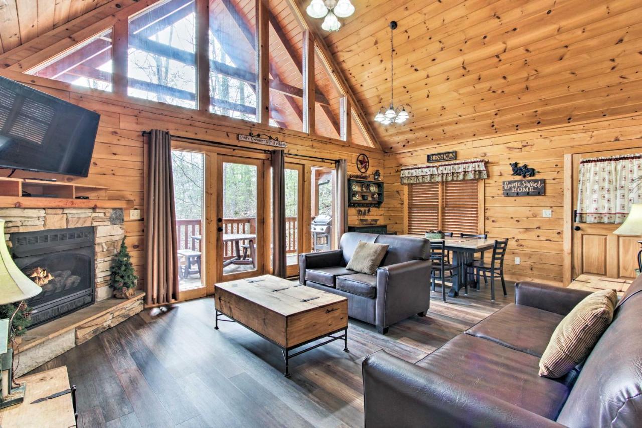 Gatlinburg Mountain Cabin With Grill And Pool Table! מראה חיצוני תמונה